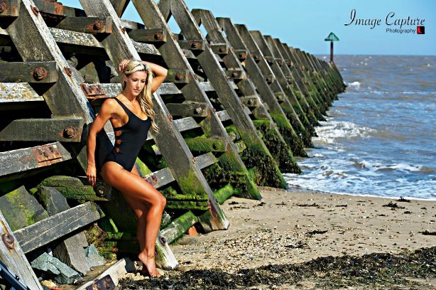 Georgia Simmons Bikini Model Shoot